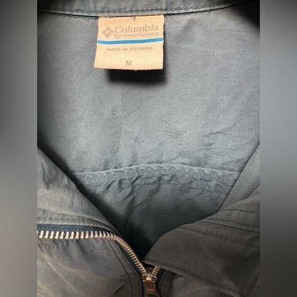 Columbia Teal Hooded Light Jacket - Picture 4 of 4